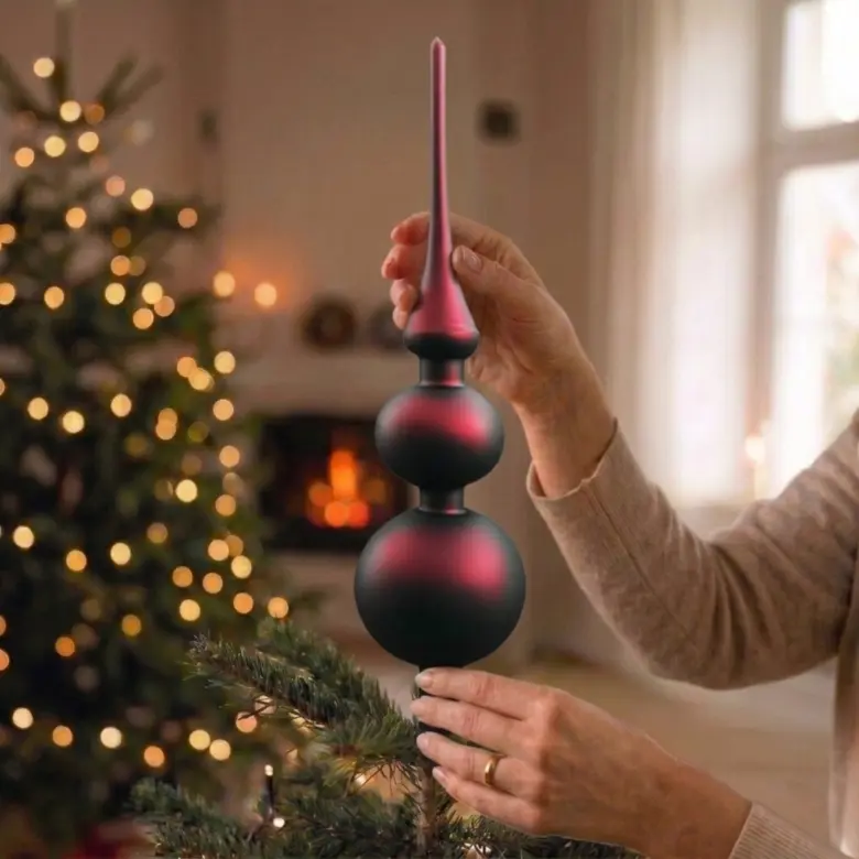 weihnachtsdeko teller Weihnachtliches Teller-Set in Tannenbaum- und Sternform EASY LIFE weiß-gold 4 Stück Kerze